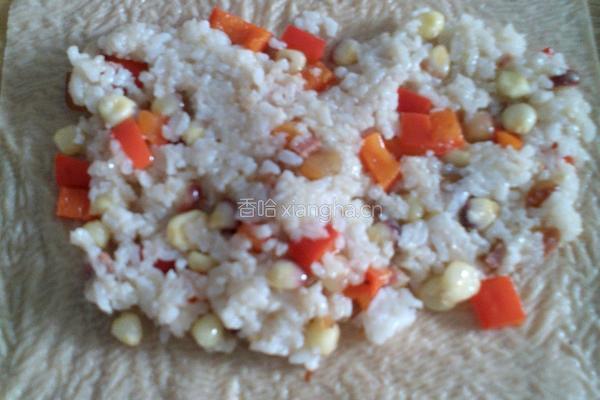 豆皮包饭的做法图解6