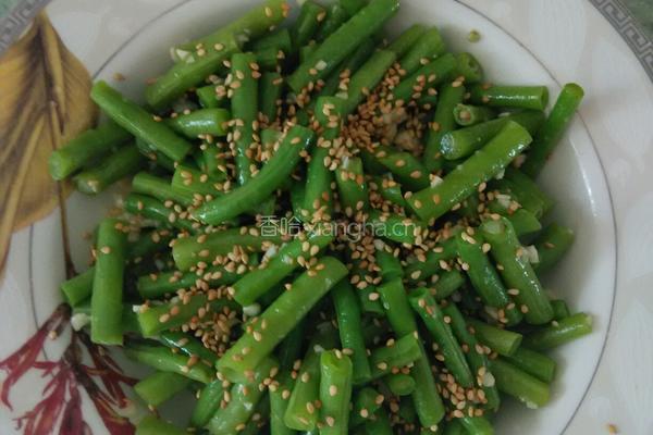 花椒油凉拌豇豆的做法图解7