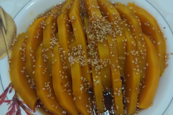 蜜汁南瓜的做法图解5