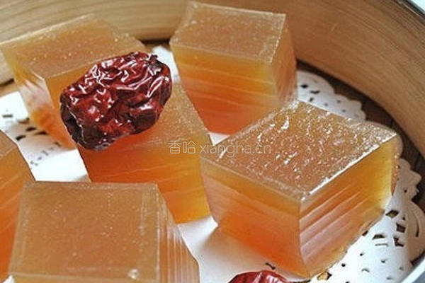 红枣马蹄糕