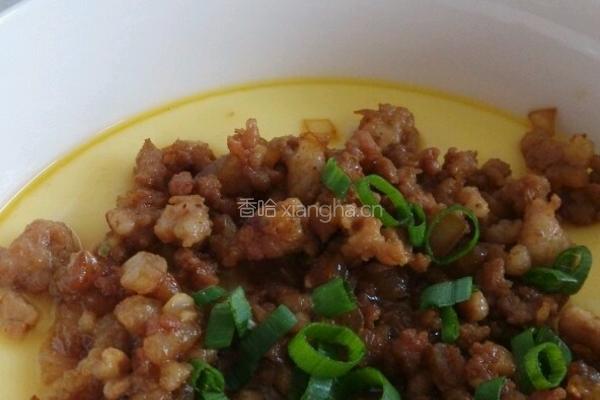 肉末鸡蛋糕的做法图解8