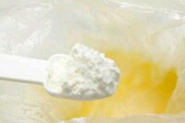 简易微波炉小饼干的做法图解3