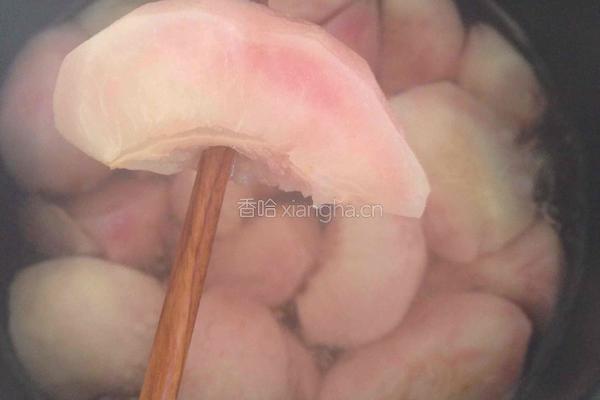 水蜜桃罐头的做法图解4