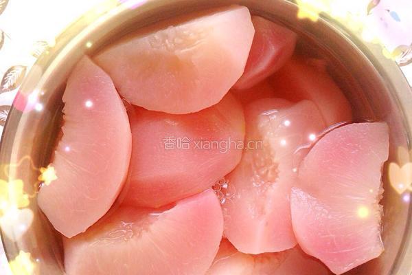 水蜜桃罐头的做法图解5