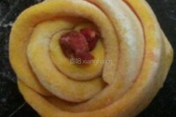 玫瑰花馒头゛的做法图解5