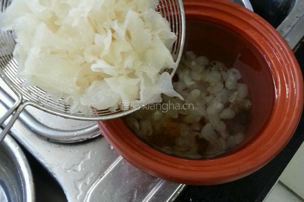 皂角银耳粥的做法图解6
