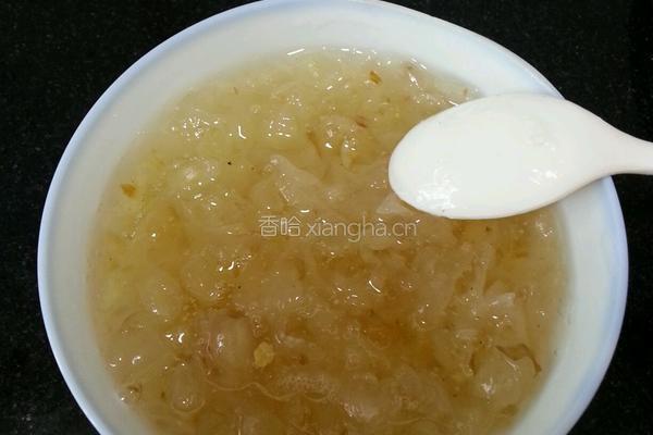 皂角银耳粥的做法图解8