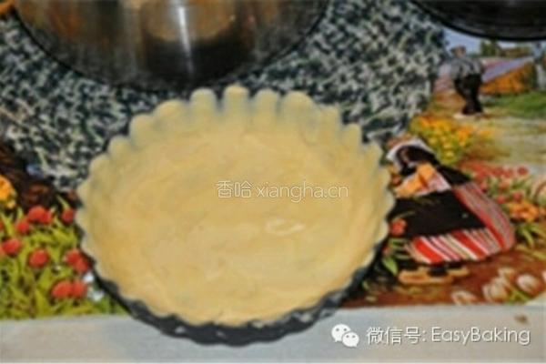 树莓奶酪椰蓉塔的做法图解3