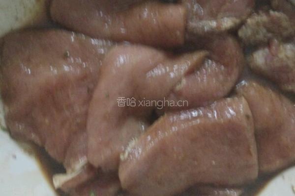 懒汉煎里脊肉的做法图解1
