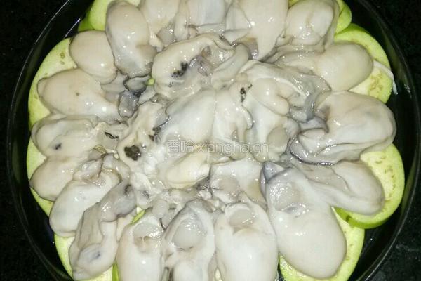 铁板茄子烧生蚝的做法图解3