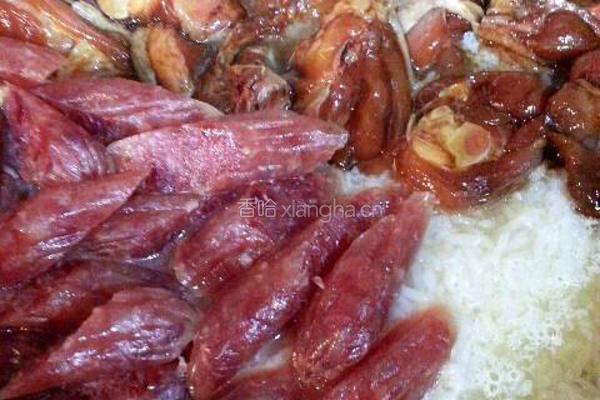 不粘锅简易煲饭的做法图解3