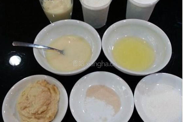 Q软豆渣糕的做法图解1