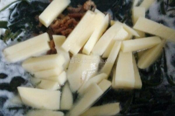 黑暗料理——五物汤的做法图解7