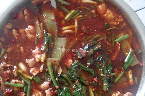 莴笋水煮肉片的做法图解4