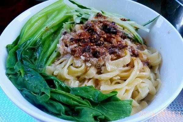 南瓜凉面的做法图解12