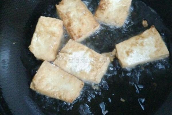 家常香煎豆腐的做法图解4