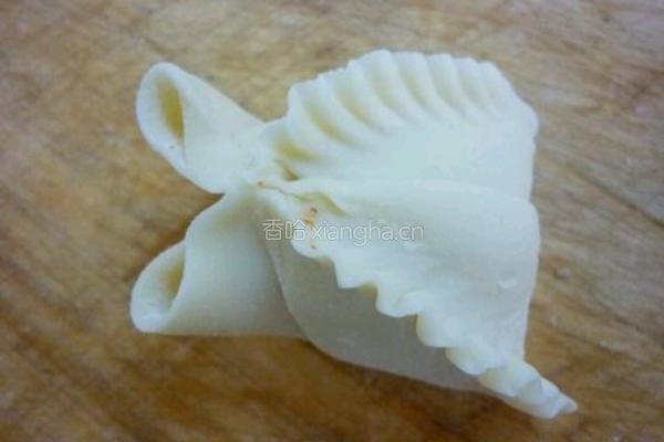 蝴蝶蒸饺的做法图解6