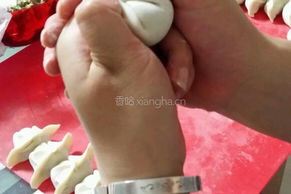 饺子包法的做法图解2