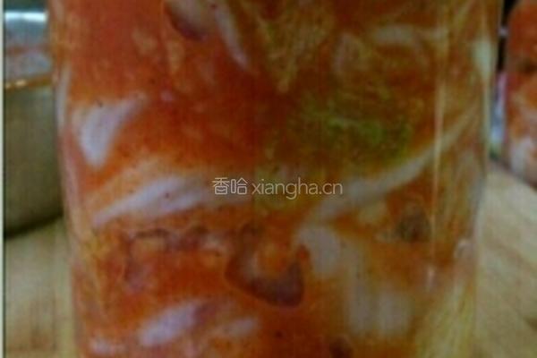 辣白菜的做法图解10