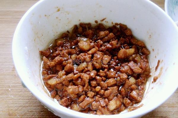 肉末蒸豆腐的做法图解2