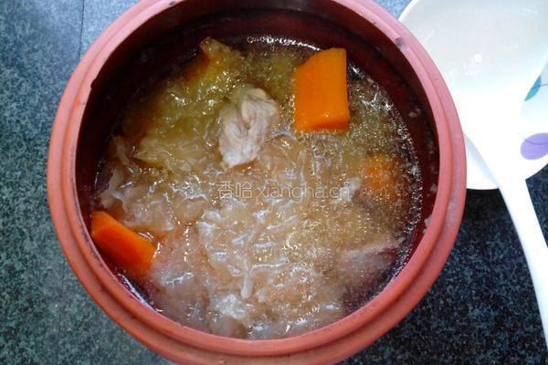 雪耳养肌汤的做法图解2