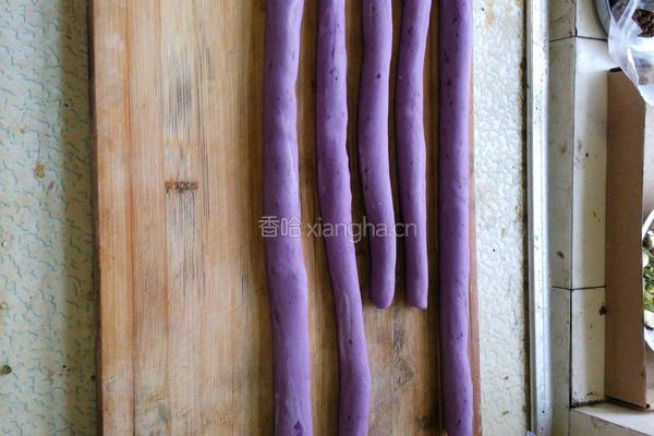 红糖紫薯圆的做法图解5