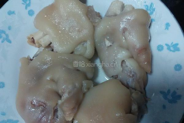 红烧猪蹄的做法图解6