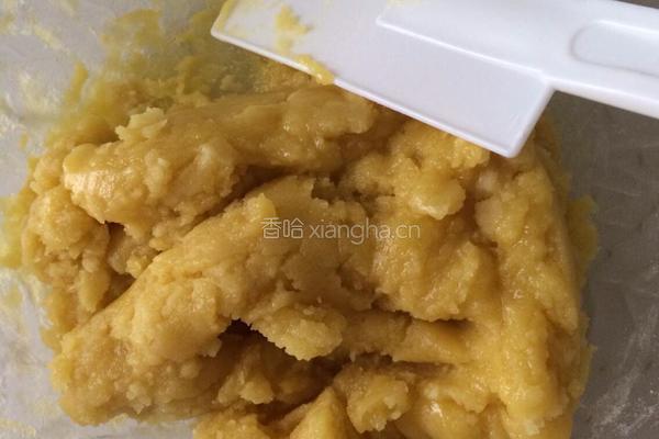 蛋黄花生酥的做法图解5