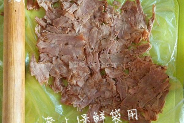 自制牛肉松的做法图解3