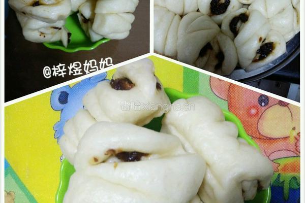 刀切枣泥花卷的做法图解5
