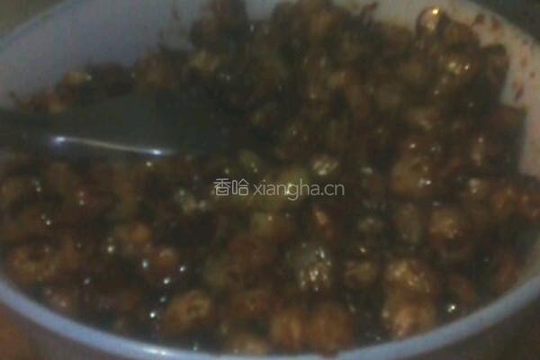 拔丝红糖玉米粒的做法图解6