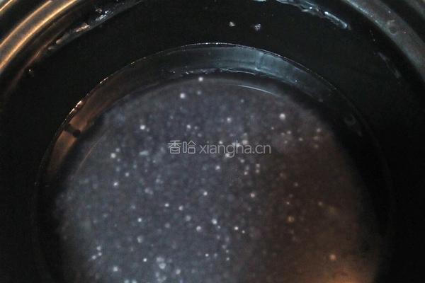 水蜜桃椰汁牛奶西米露的做法图解3