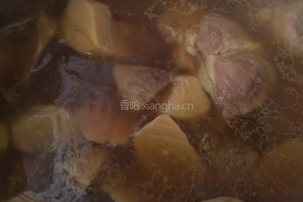 砂锅焖炖排骨杏鲍菇的做法图解5