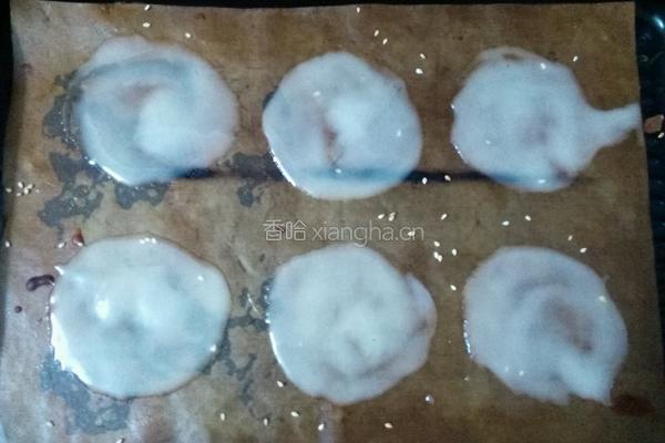 芝麻薄饼的做法图解2