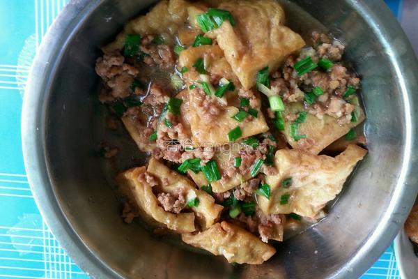 肉沫豆腐