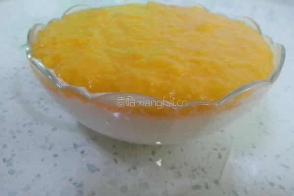 香芒双皮奶 的做法图解5