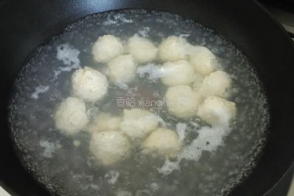 蒜香鸡肉丸的做法图解8