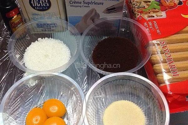 意大利甜品~提拉米苏的做法图解1