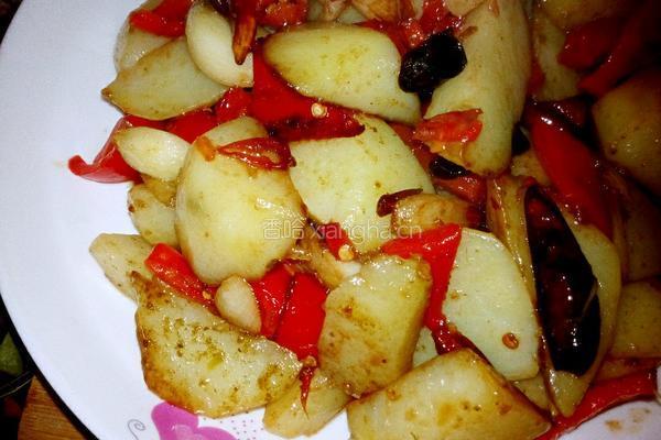 蒜香孜然土豆的做法图解10