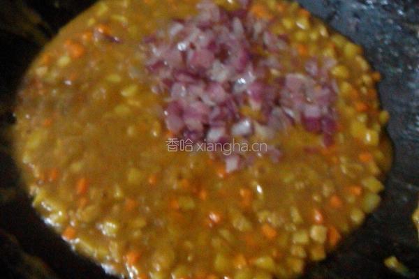 咖喱炒饭的做法图解4