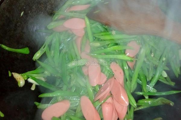 干煸芸豆丝的做法图解3