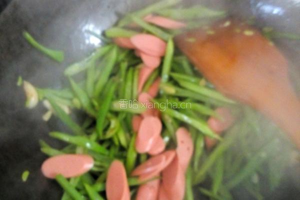 干煸芸豆丝的做法图解4