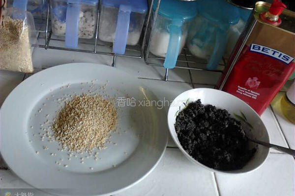 酥脆芝麻黄金球的做法图解2