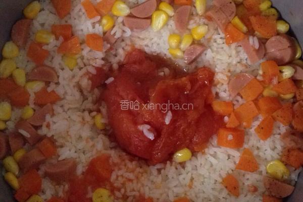 番茄饭的做法图解4