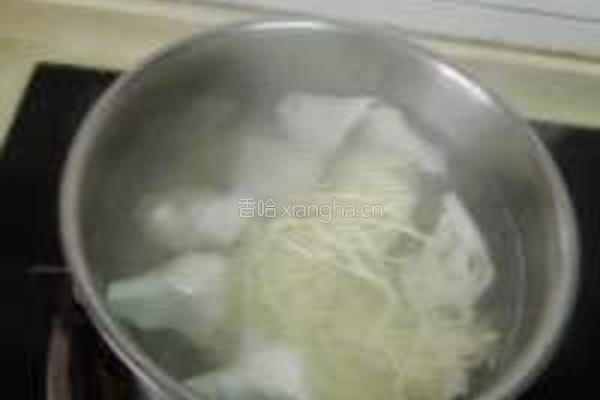 酱油馄饨面的做法图解5
