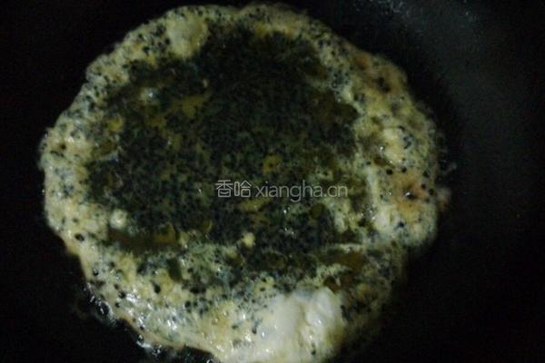 黑蚂蚁炒鸡蛋的做法图解4