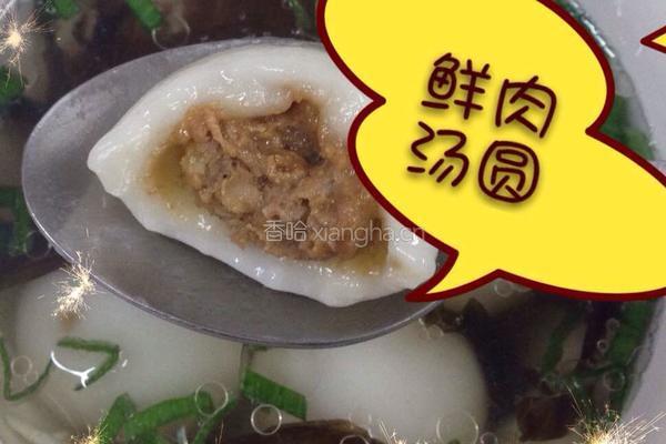 鲜肉汤圆的做法图解14