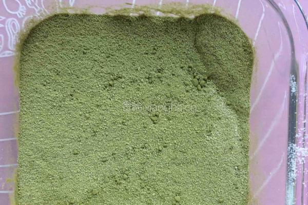 抺茶牛轧糖的做法图解1
