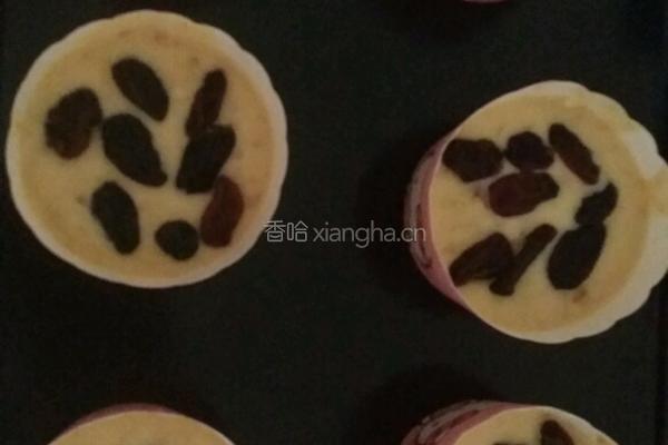 甜提干碎核桃香蕉马芬的做法图解8