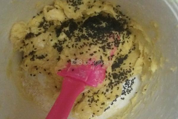 全麦芝麻酥饼的做法图解4
